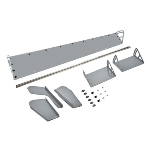 Plastic Late Model Rear Spoiler Kit (Gray)