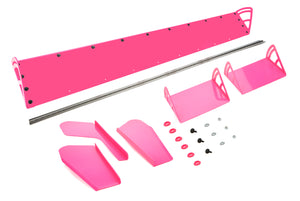 Dominator Plastic Spoiler 8x72" Late Model Pink 920-PK