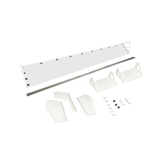 Dominator Rear Spoiler Kit 8x72" Late Model (White)