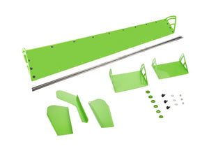 Dominator Plastic Spoiler 8x72" Late Model Xtreme Green 920-XG