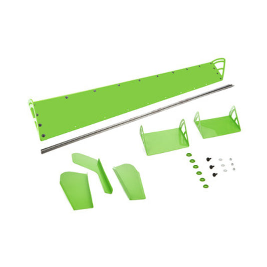 Plastic Late Model Rear Spoiler Kit (Xtreme Green)
