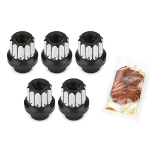 Drag Race Solutions Billet Aluminum 12pt Lug Nuts 12mm 5pk 7205-12MM