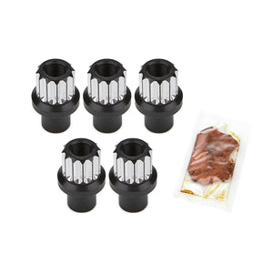 Drag Race Solutions Billet Aluminum 12pt Lug Nuts - 1/2 5pk 7305-500M