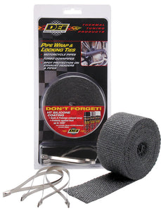 Design Engineering Exhaust Wrap Kit - Pipe Wrap & Locking Tie 10119