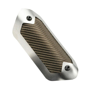 Design Engineering Flexible Heat Shield 3.5" x6.5" Brushed/Titanium 10901