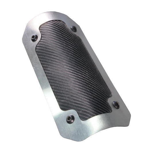 Design Engineering Flexible Heat Shield 4" x 8" Brushed/Onyx 10902