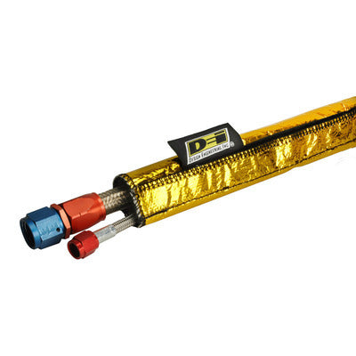 Design Engineering Heat Shroud GOLD 2" to 2.5" x 36" 10924