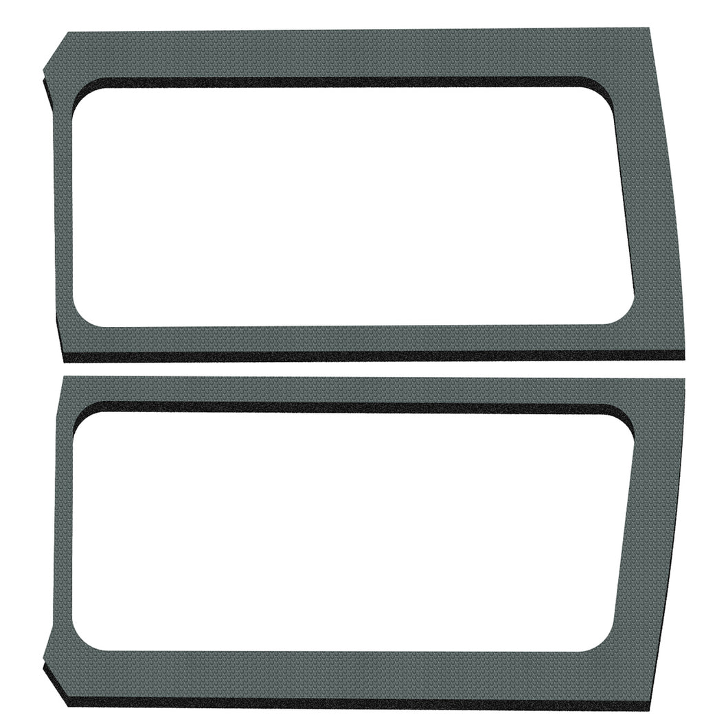 Design Engineering 18+ Jeep Wrangler JL Side Window Kit Gray 50269