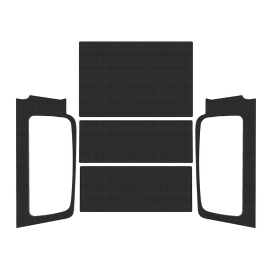 Design Engineering 2004-06 Jeep Wrangler LJ Headliner Kit Black 50601