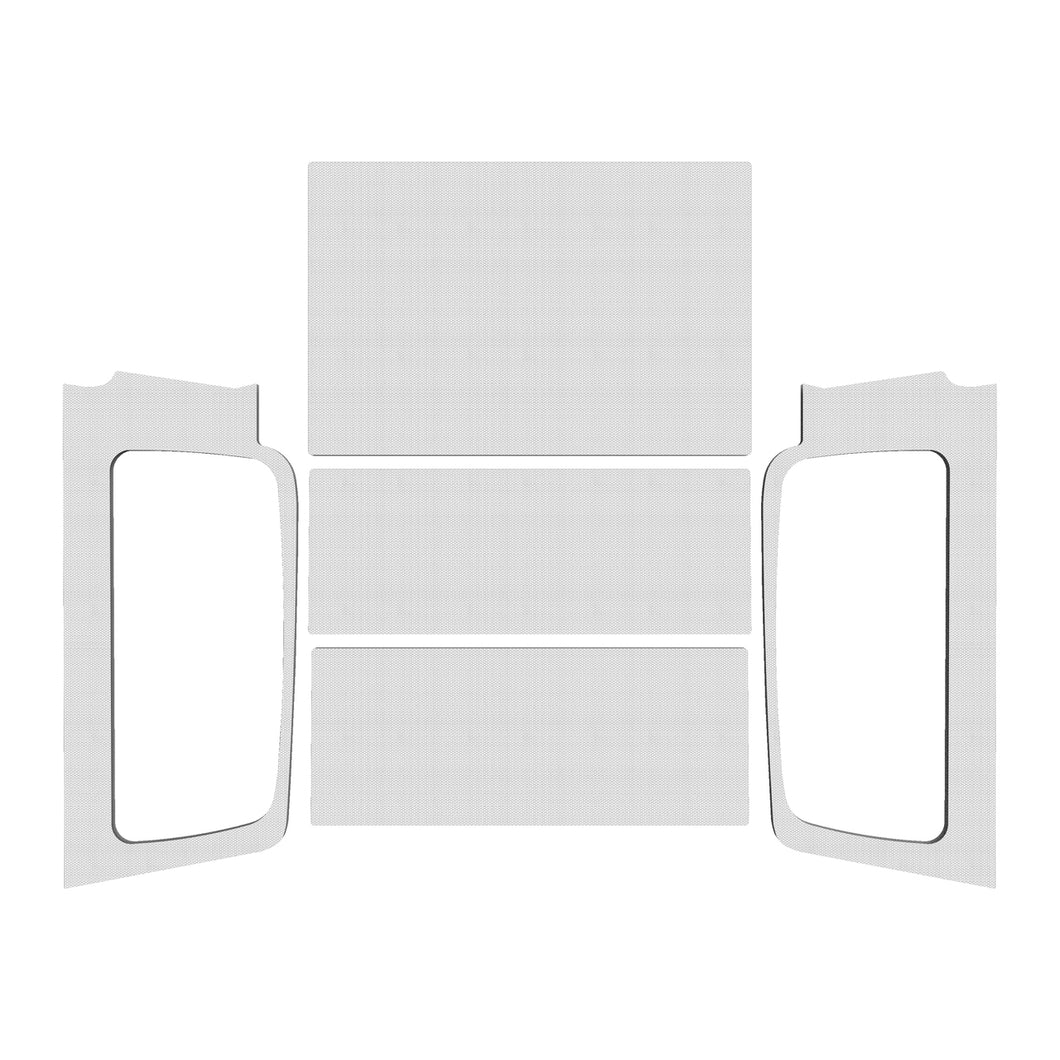 Design Engineering 2004-06 Jeep Wrangler LJ Headliner Kit White 50602