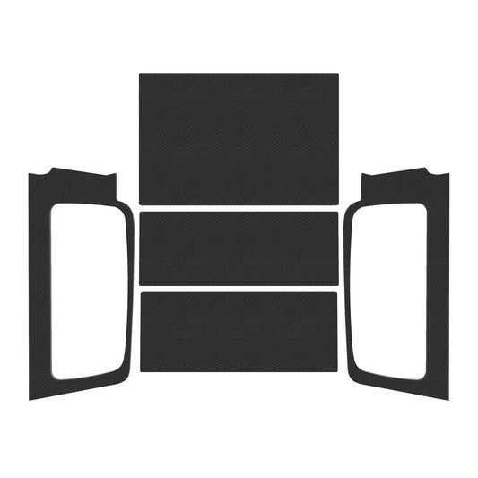 Design Engineering 2004-06 Jeep Wrangler LJ Headliner Kit Black 50604