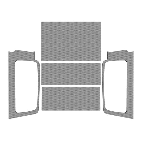 Design Engineering 2004-06 Jeep Wrangler LJ Headliner Kit Gray 50605