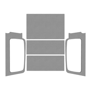 Design Engineering 2004-06 Jeep Wrangler LJ Headliner Kit Gray 50605