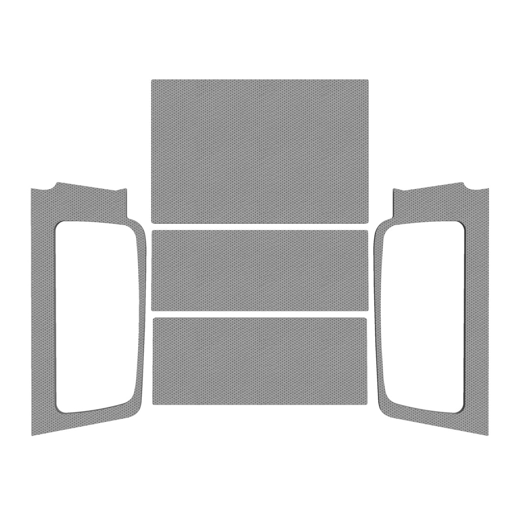 Design Engineering 2004-06 Jeep Wrangler LJ Headliner Kit Gray 50605