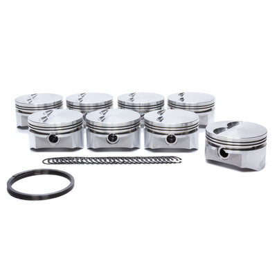 DSS Racing SBC E Piston Set 4.030 F/T -5cc 8705-4030