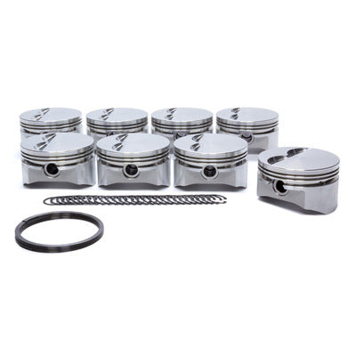 DSS Racing SBC E Piston Set 4.030 F/T -5cc 8715-4030