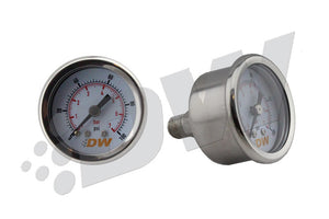 DeatschWerks 6-01-G Fuel Pressure Gauge 0-100 psi 1.5"