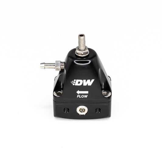 DeatschWerks 6-1001-FRB DWR1000iL In-Line Adjustable Fuel Pressure Regulator