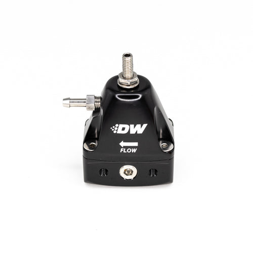 DeatschWerks 6-1001-FRB DWR1000iL In-Line Adjustable Fuel Pressure Regulator