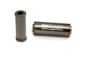 DeatschWerks 8-03-160-010K Fuel Filter 8an Female ORB Ports 160mm