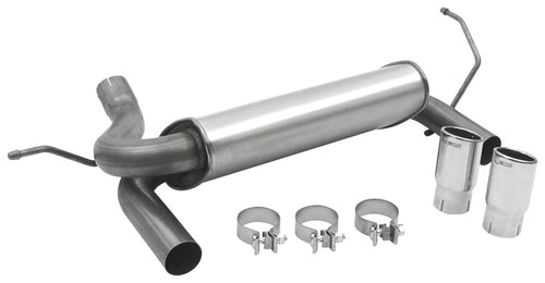 Dynomax 39510 Axle Back Exhaust 07-18 Wrangler 3.6/3.8L