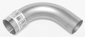 Dynomax 41365 90-Degree Exhaust Bend Aluminized 3" Diameter, 6" Radius