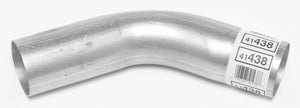 Dynomax 41438 45-Degree Exhaust Bend Aluminized 2.5" Diameter, 4" Radius