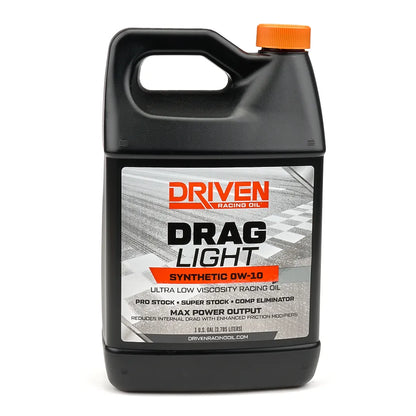 Driven Drag Light Synthetic Racing Oil 0W-10 (Gallon)