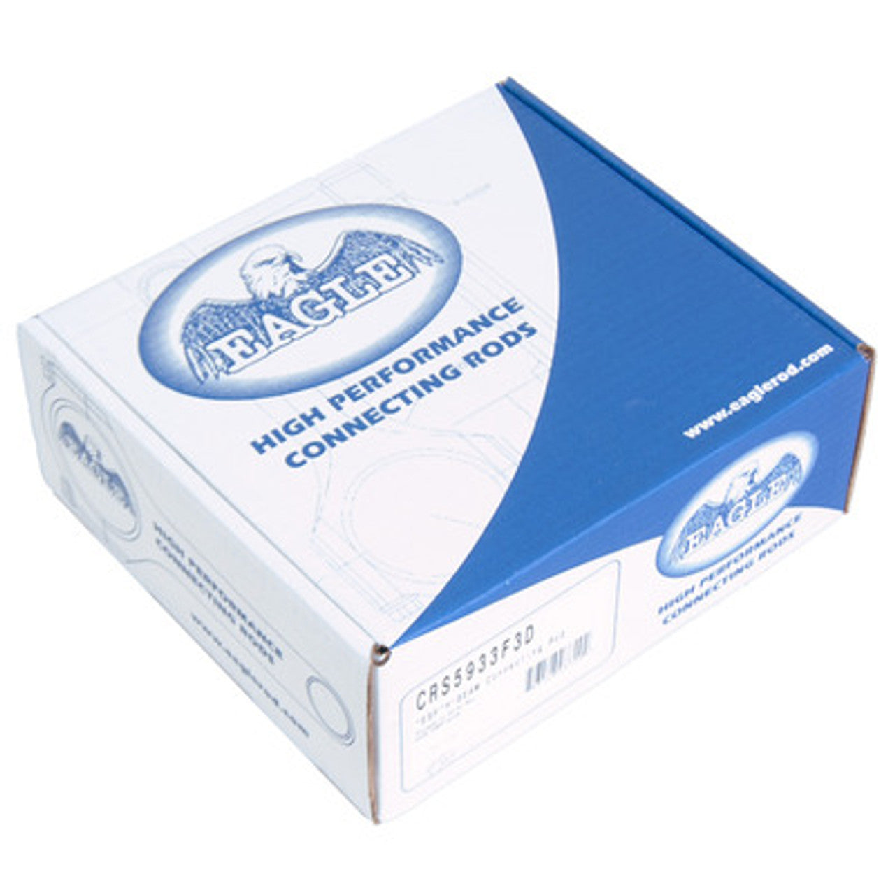 Eagle Ford 4.6L 4340 Forged H-Beam Connecting Rods 5.933 (CRS-5933F3D)