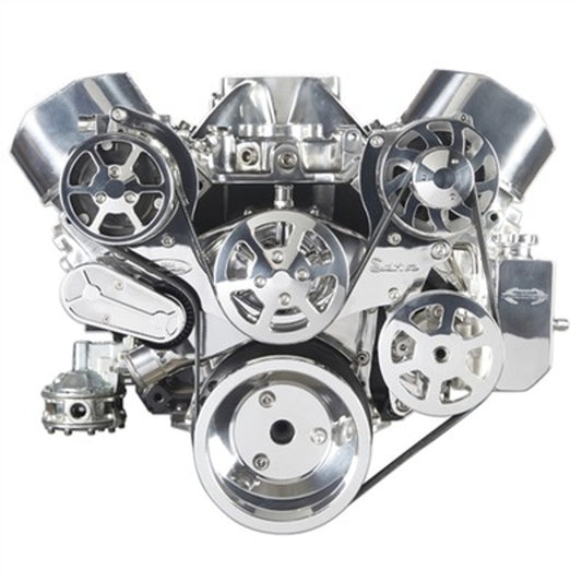 Eddie Motorsports Big Block Chevy S-Drive 6-Rib Pulley Kit