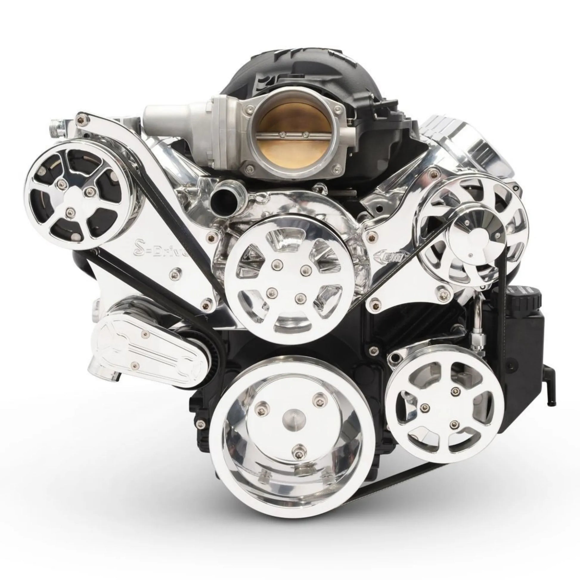 Eddie Motorsports MS117-90P Serpentine Pulley Kit LS Engine