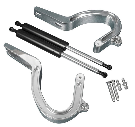Eddie Motorsports MS149-15P Billet Trunk Hinges, GM 1955-57