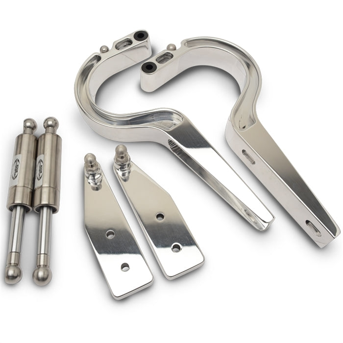 Eddie Motorsports MS149-17P Billet Trunk Hinges, GM B-Body