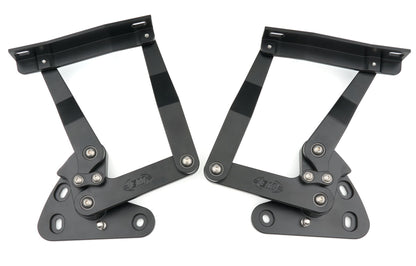 Eddie Motorsports MS149-23MB Billet Hood Hinges, GM Truck 1967-72