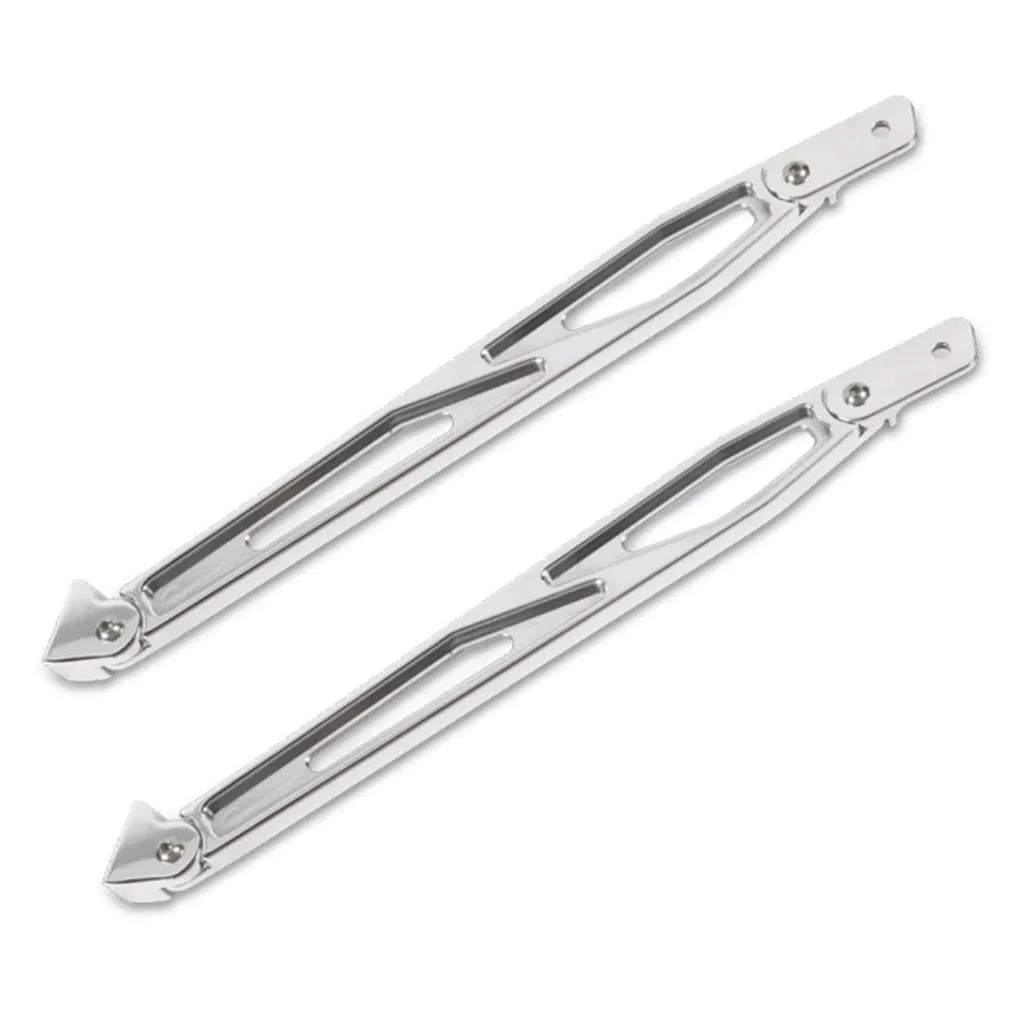 Eddie Motorsports MS275-18P Billet Fender Braces Polished