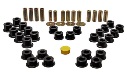 Energy Suspension Rear Control Arm Bushing Set Miata 11.3106G (Black)