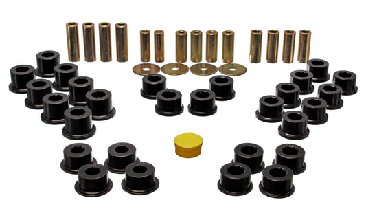 Energy Suspension Rear Control Arm Bushing Set Miata 11.3106G (Black)