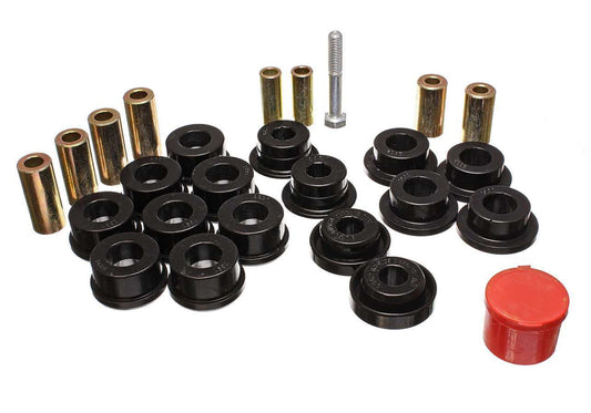 Energy Suspension Front Control Arm Bushing Set Wrangler JK 2.3108G (Black)