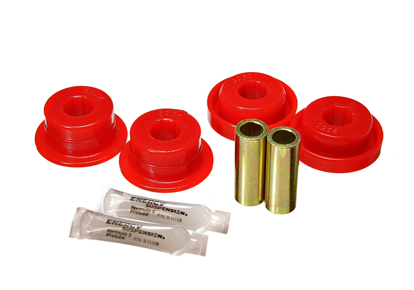 Energy Suspension Control Arm Bushing Set Wrangler JK 2.3113G (Red)