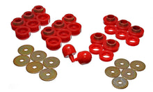 Energy Suspension Body Mount Set Wrangler TJ 2.4107G (Red)