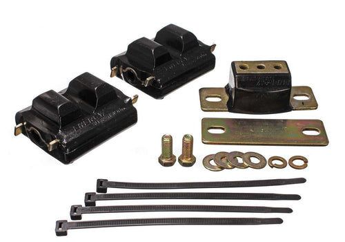 Energy Suspension Motor & Transmission Mount Kit SBC Zinc Finish 3.1130G