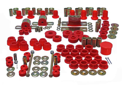 Energy Suspension Hyper-Flex Bushing Kit 63-82 Corvette 3.18123G (Red)