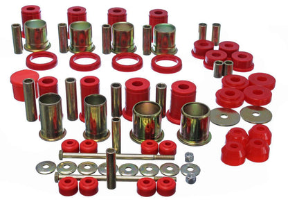 Energy Suspension Hyper-Flex Bushing Kit GM F-Body Camaro/Firebird 3.18131G (Red)