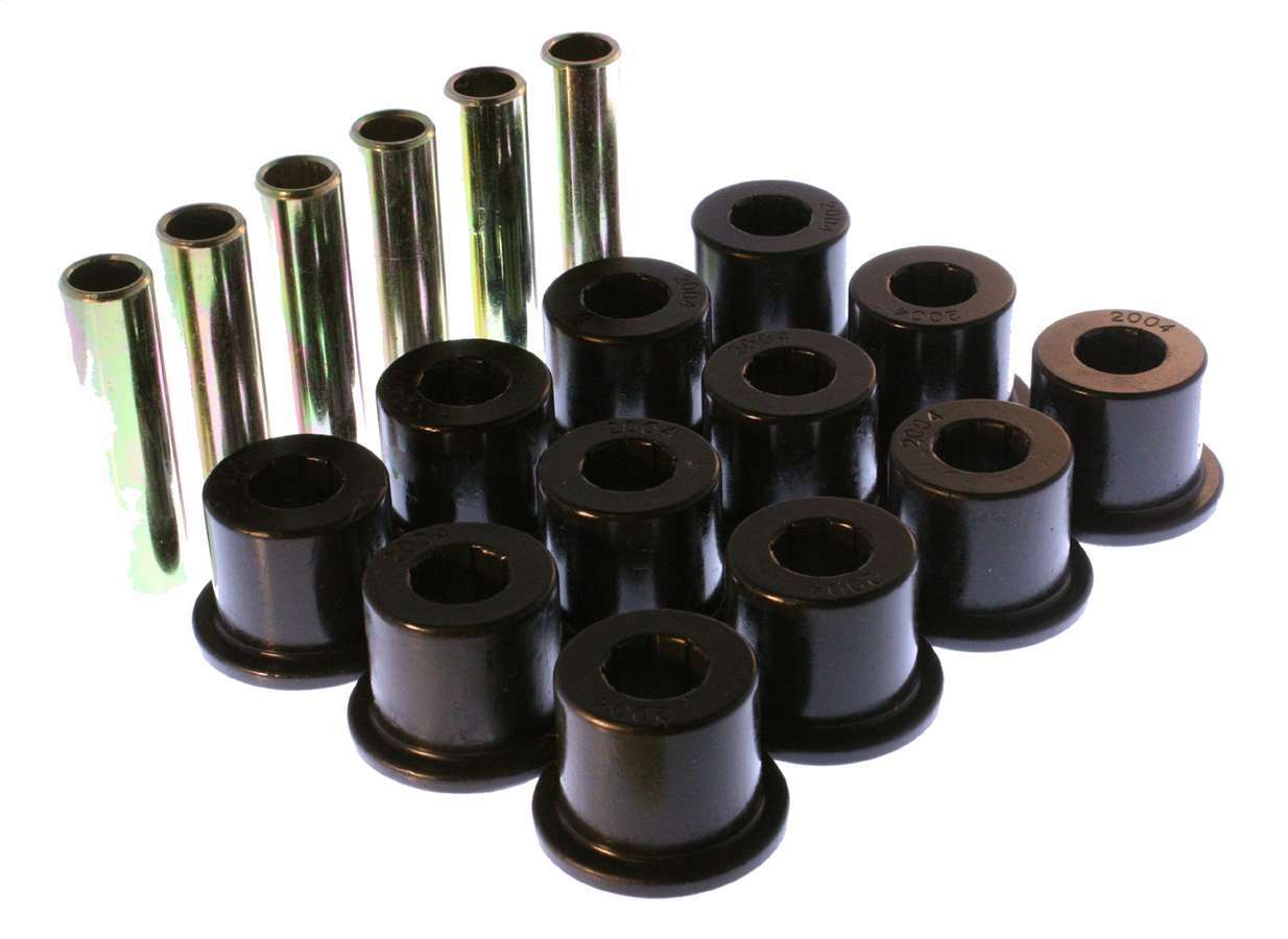 Energy Suspension Rear Spring Bushing Set GM SUV/Truck 67-87 3.2106G (Black)