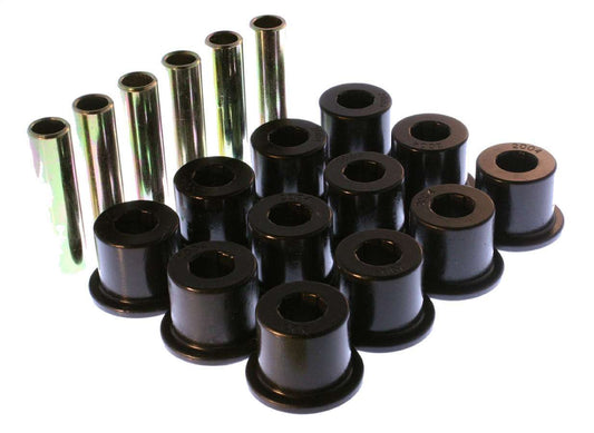 Energy Suspension Rear Spring Bushing Set GM SUV/Truck 67-87 3.2106G (Black)