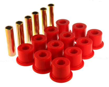 Energy Suspension Rear Spring Bushing Set GM SUV/Truck 67-87 3.2106G (Red)