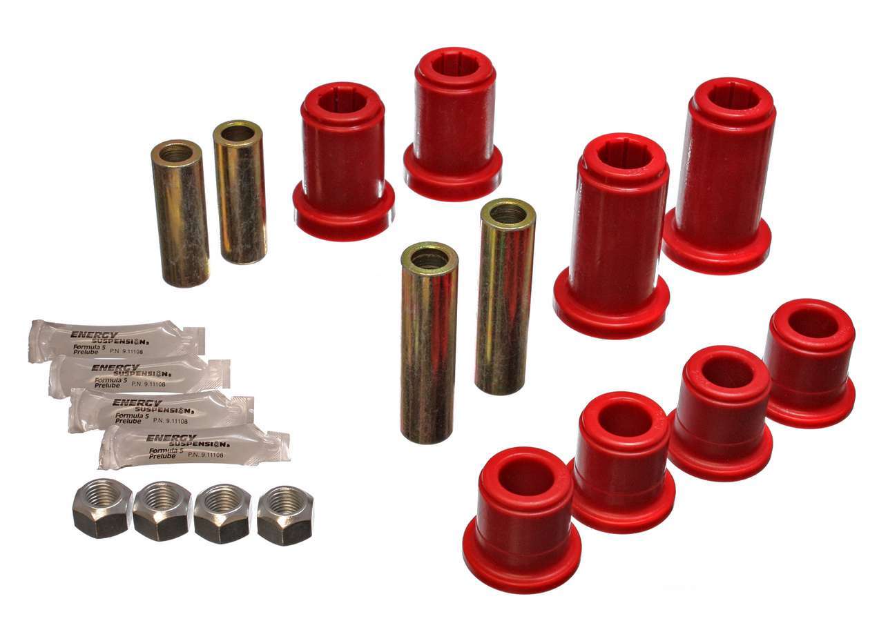 Energy Suspension Front Control Arm Bushings GM 3/4 Ton Pickup 99-06 3.3185G (Red)