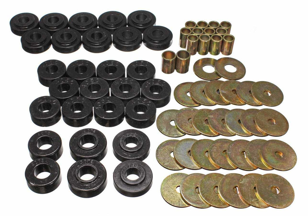 Energy Suspension Body Mounts 65-67 Chevy 3.4111G (Black)