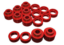 Energy Suspension Body Mounts GM 3.4122G (Red)