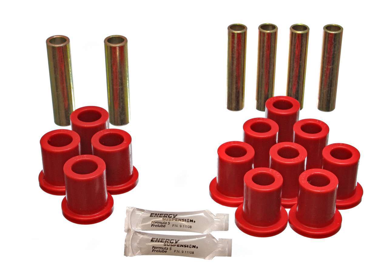 Energy Suspension Spring & Shackle Set Ford SUV/Truck 73-79 4.2103G (Red)
